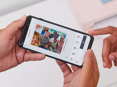 SELPHY Photo Layout on phone